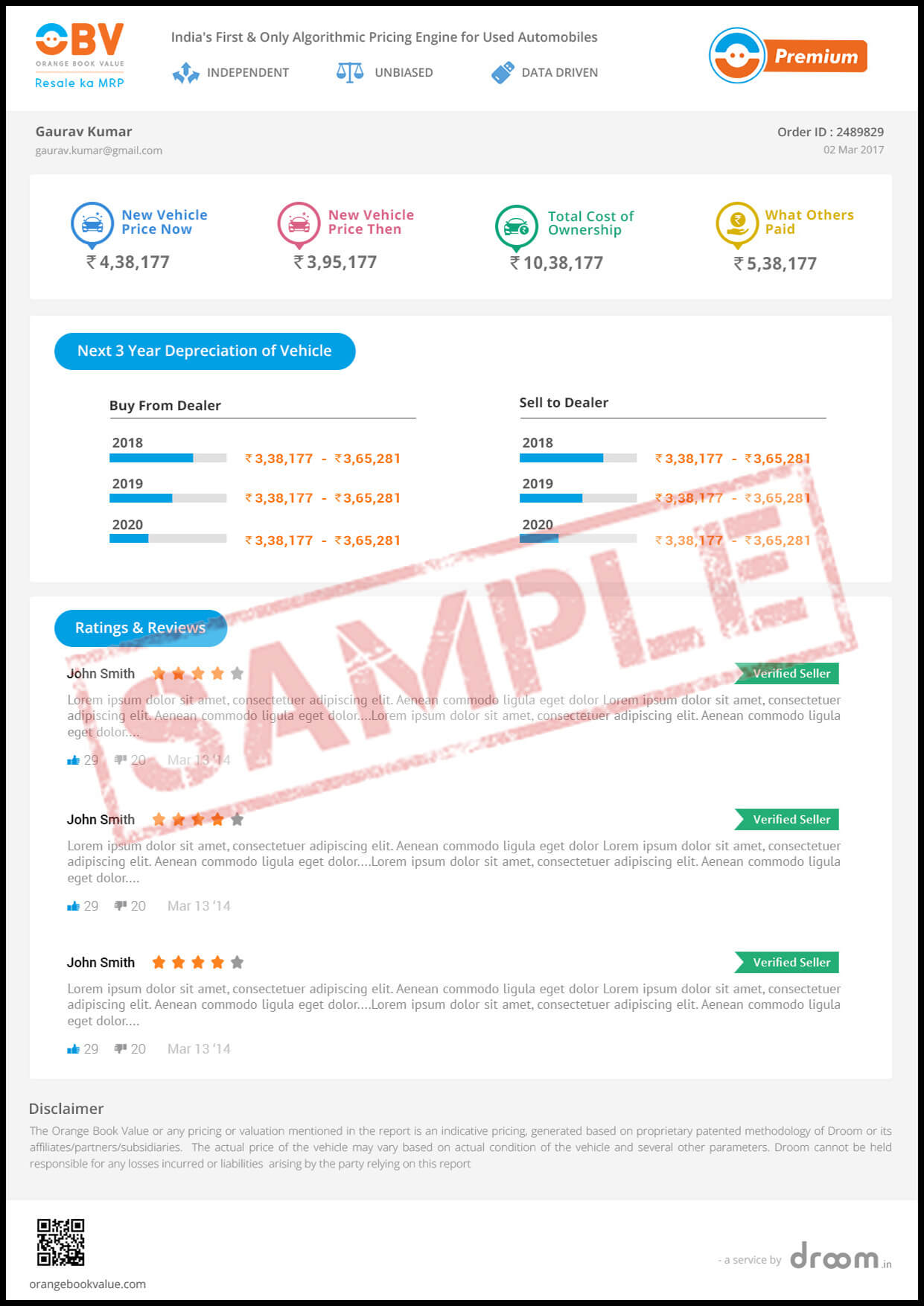 Check Vehicle Value, Used Vehicle Valuation - Droom